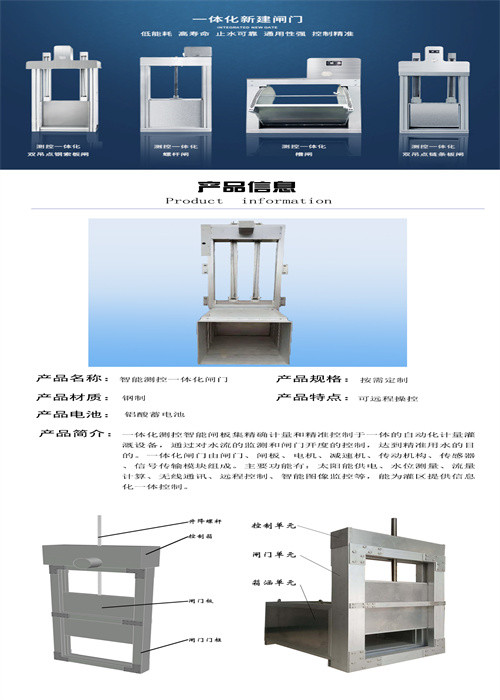 一体化闸门一站式服务厂家售后完善